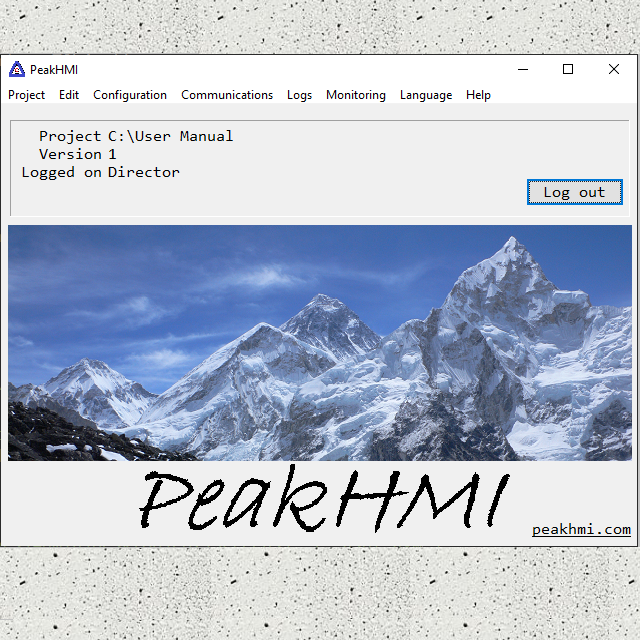 HMI configure
